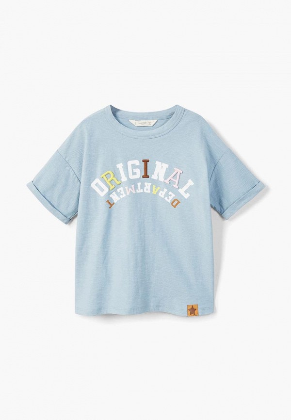 

Футболка Mango Kids, Голубой