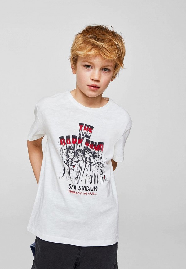 

Футболка Mango Kids, Белый