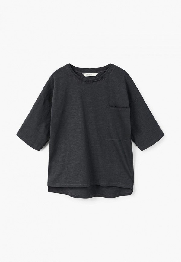 

Футболка Mango Kids, Серый