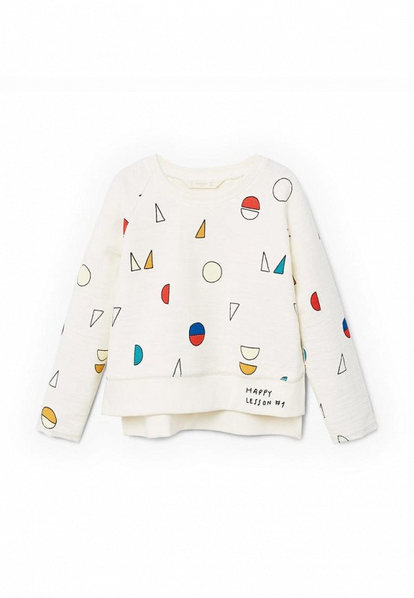 

Свитшот Mango Kids, Белый