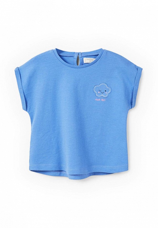 

Футболка Mango Kids, Синий