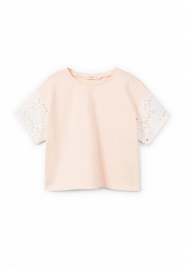 

Футболка Mango Kids, Розовый