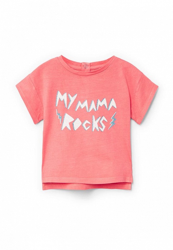 

Футболка Mango Kids, Розовый