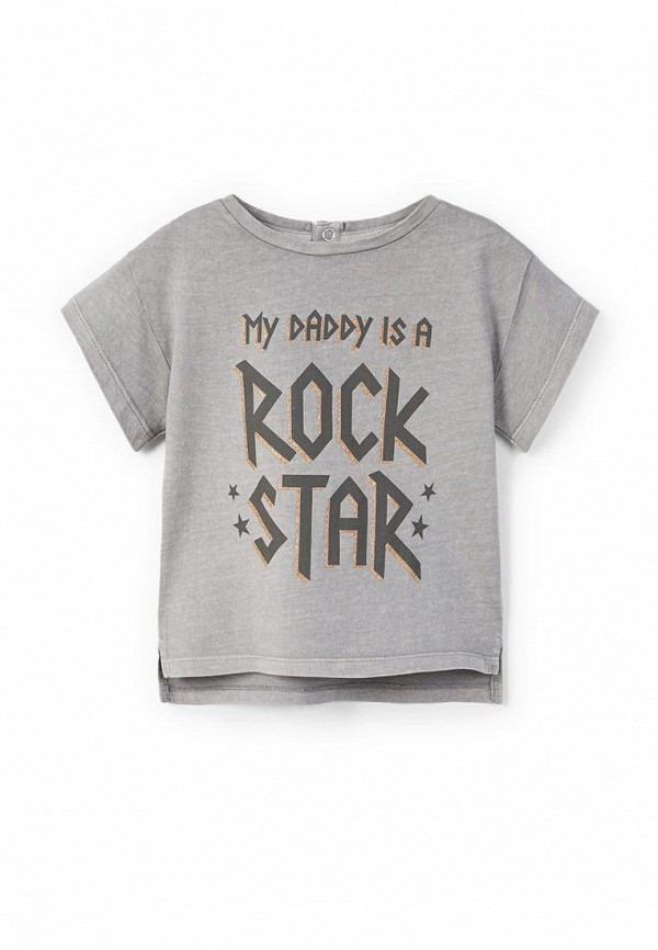 

Футболка Mango Kids, Серый
