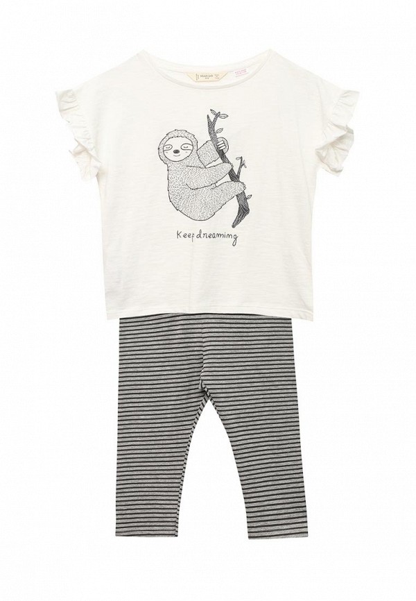 

Пижама Mango Kids, Разноцветный