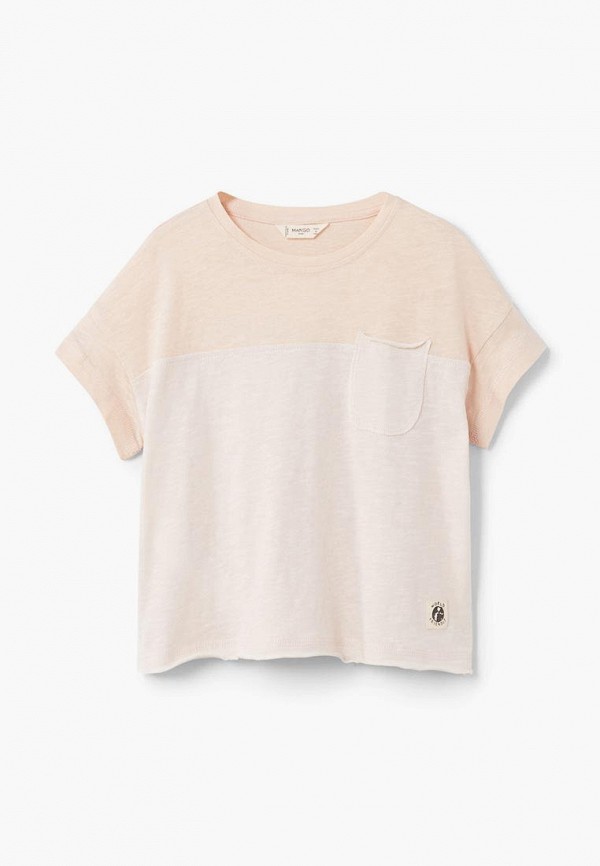 

Футболка Mango Kids, Розовый