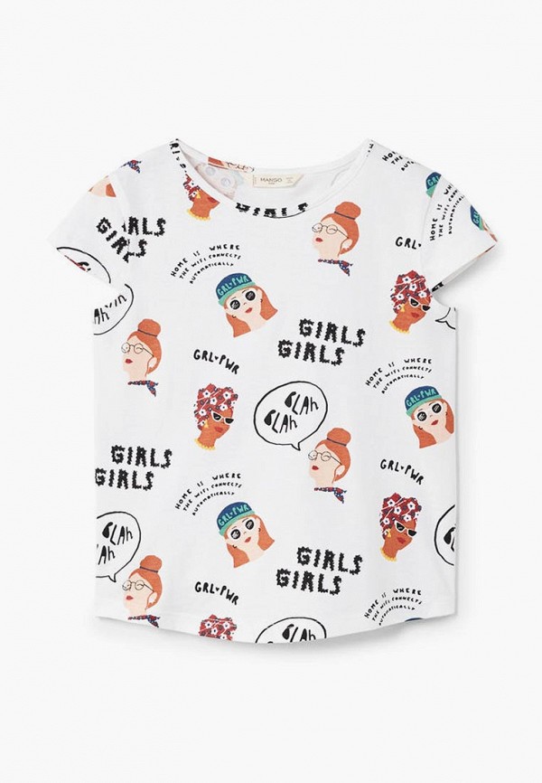 

Футболка Mango Kids, Белый
