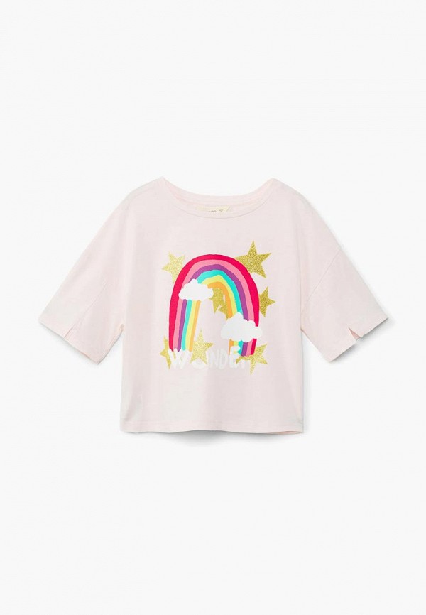 

Футболка Mango Kids, Розовый