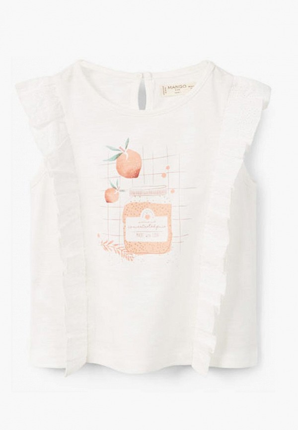

Футболка Mango Kids, Белый