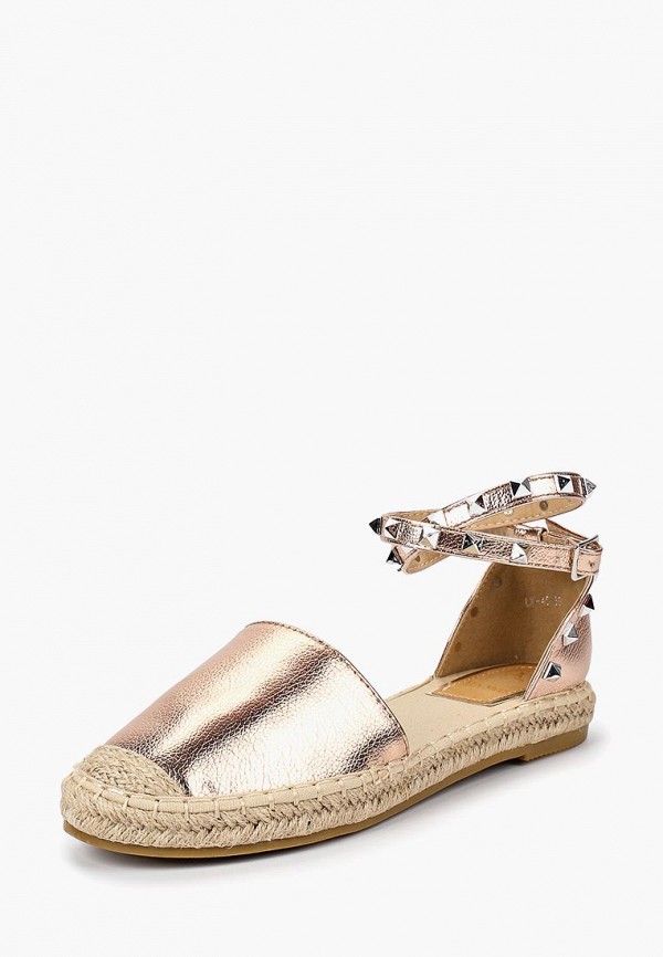 

Эспадрильи Max Shoes, Золотой