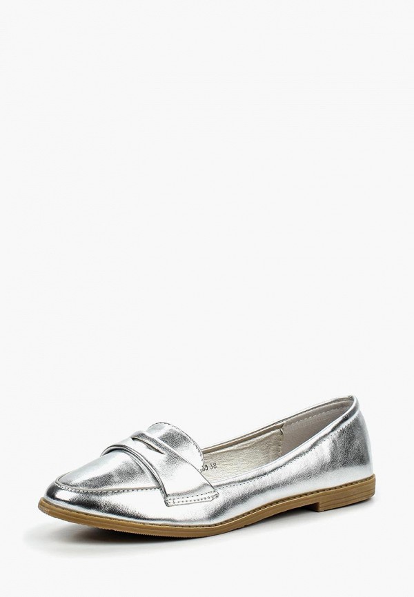 

Лоферы Max Shoes, Серебряный