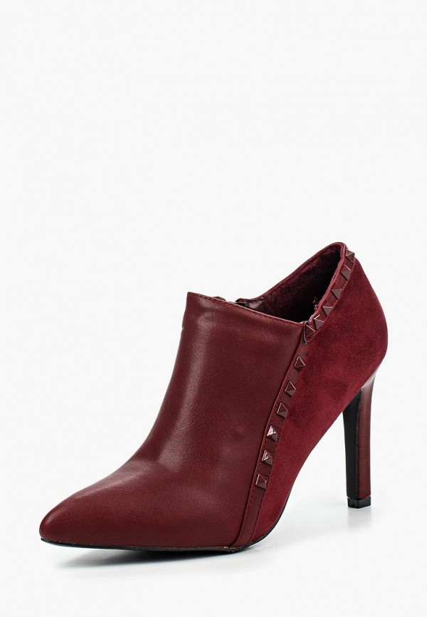

Ботильоны Max Shoes, Бордовый