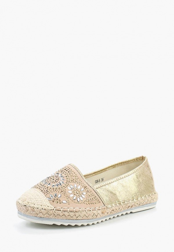 

Эспадрильи Max Shoes, Золотой