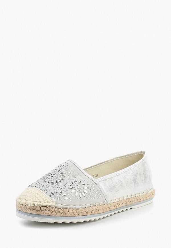 

Эспадрильи Max Shoes, Серебряный