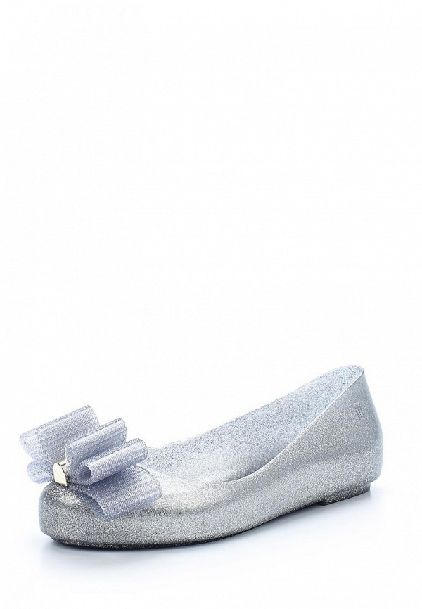 

Балетки Melissa, Серебряный