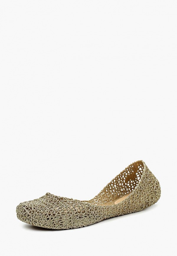 

Балетки Melissa, Золотой