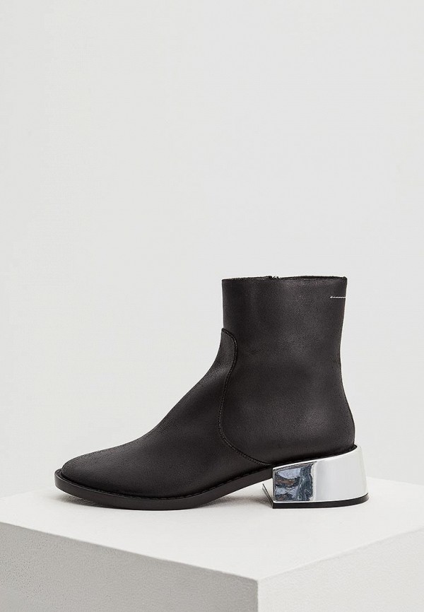 Ботильоны MM6 Maison Margiela, Черный