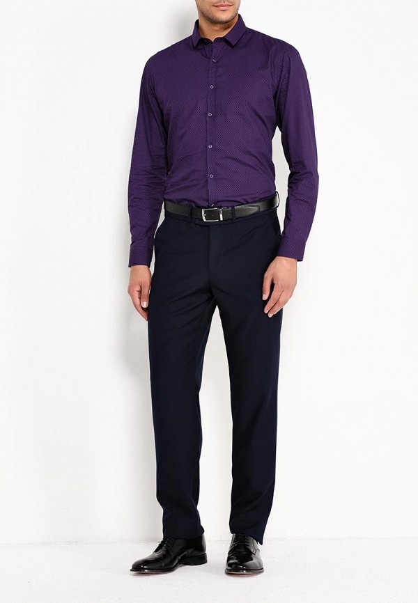 Фиолетовые брюки мужские с чем носить
