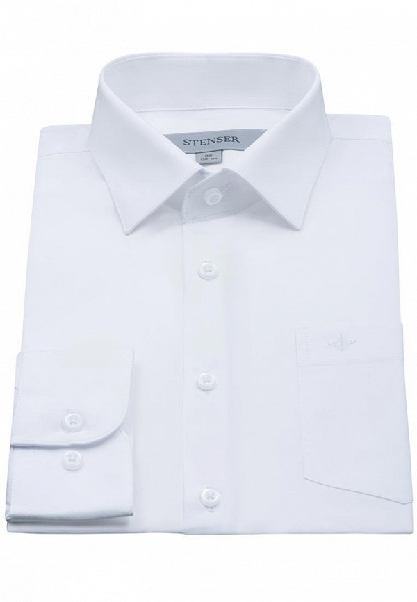 Рубашка для мальчика Stenser цвет белый  Фото 6