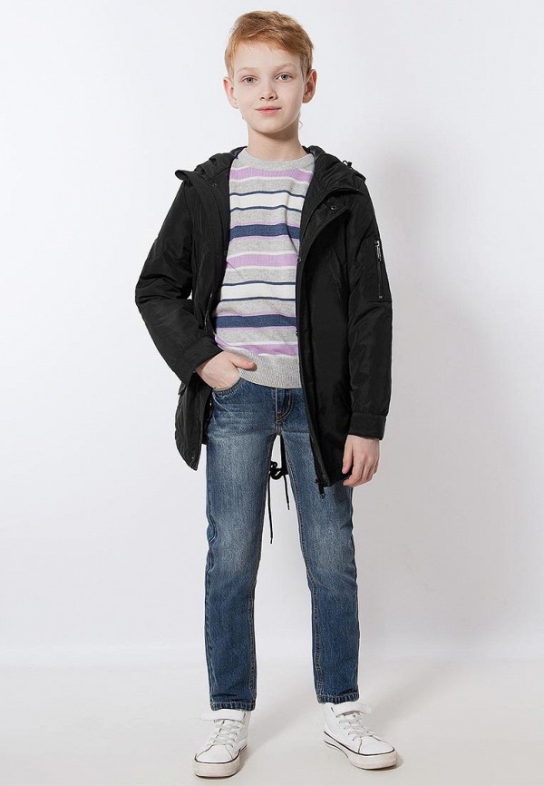 Куртка для мальчика утепленная Finn Flare цвет черный  Фото 2