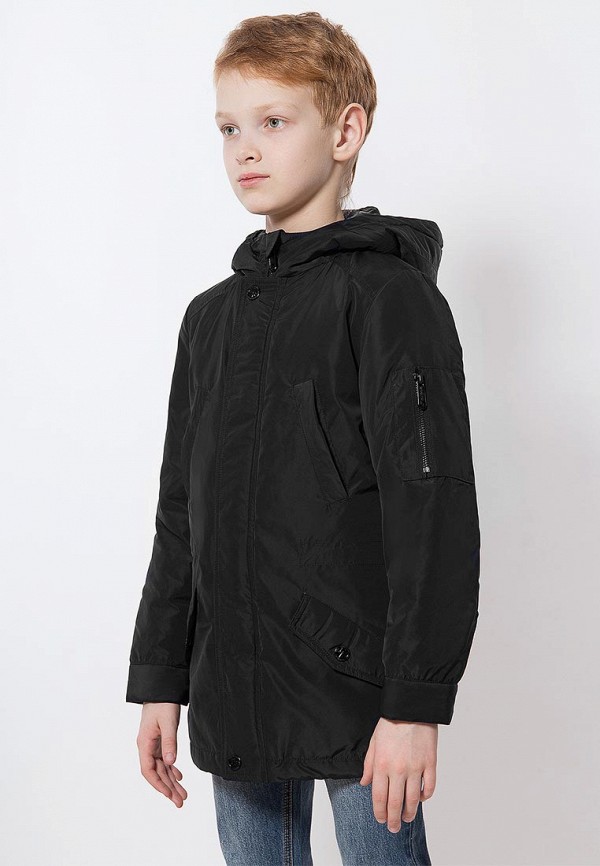 Куртка для мальчика утепленная Finn Flare цвет черный  Фото 4