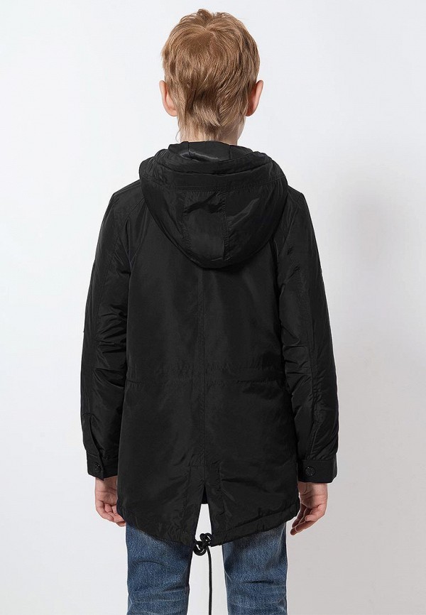 Куртка для мальчика утепленная Finn Flare цвет черный  Фото 5