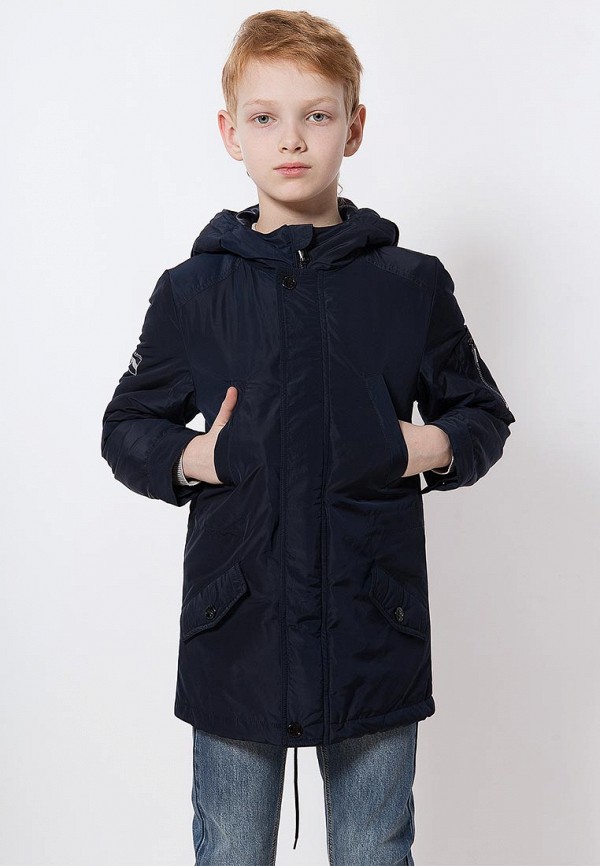 Куртка для мальчика утепленная Finn Flare цвет синий  Фото 3