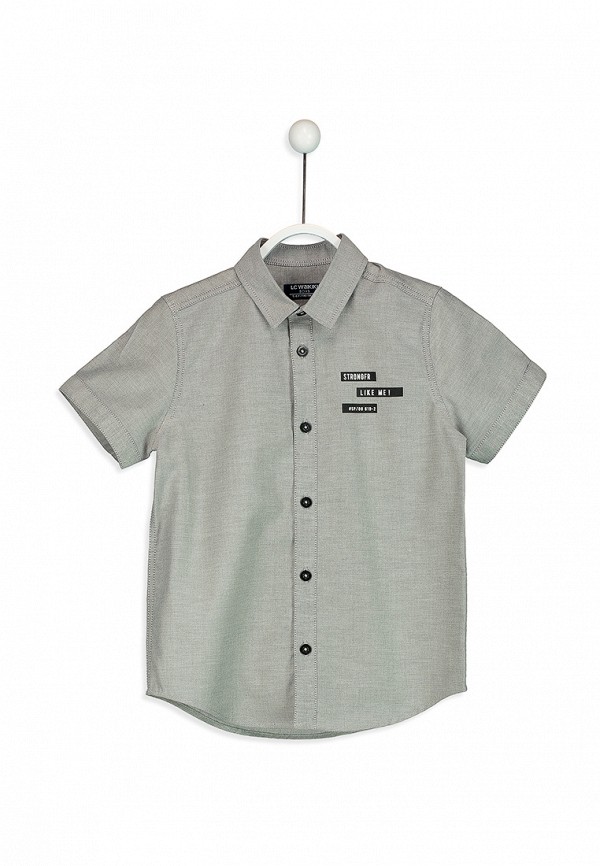Рубашка для мальчика LC Waikiki цвет серый 