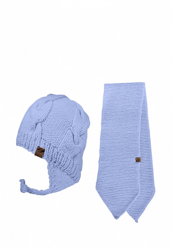 

Комплект шапка и шарф Anmerino, Голубой