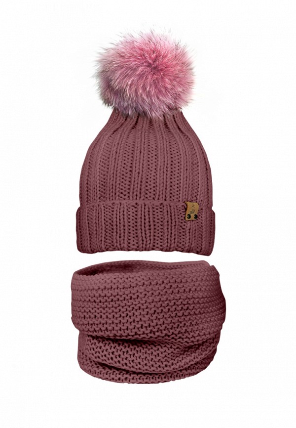 

Комплект снуд и шапка Anmerino, Бордовый