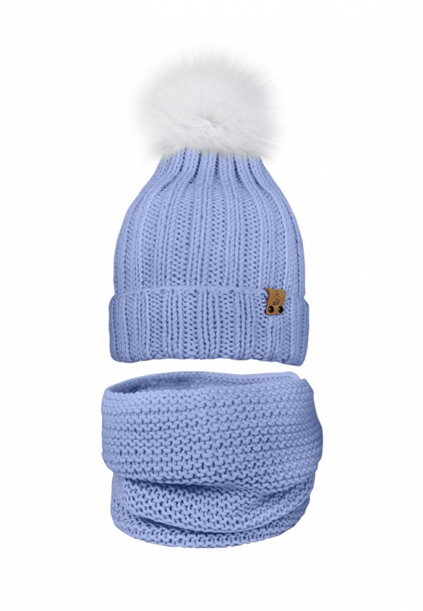 

Комплект снуд и шапка Anmerino, Голубой