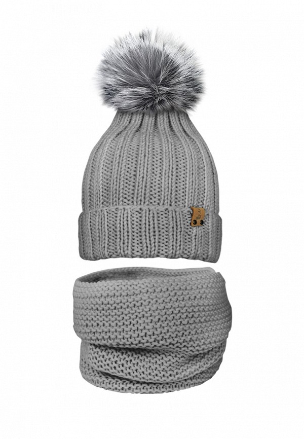 

Комплект снуд и шапка Anmerino, Серый