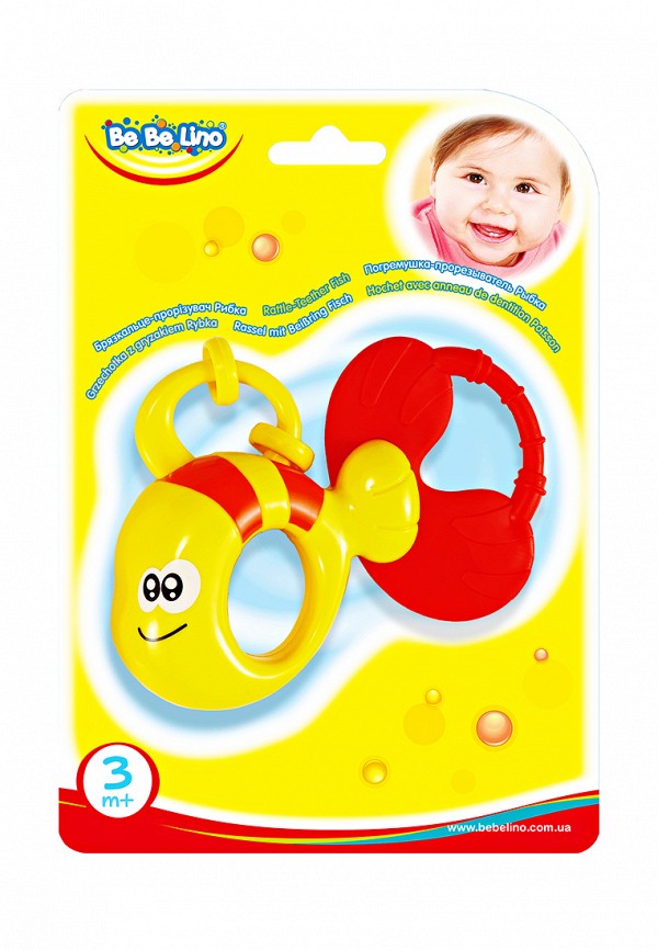 

Погремушка BeBeLino, Разноцветный
