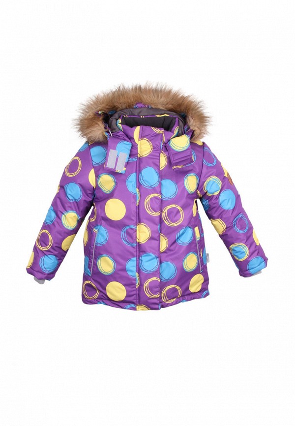 Куртка для девочки утепленная Zukka цвет фиолетовый 