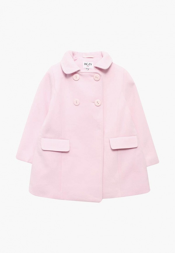 Пальто для девочки Incity цвет розовый 