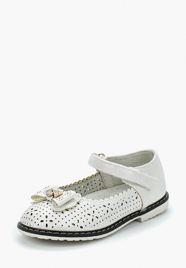 Туфли для девочки Vitacci цвет серебряный 