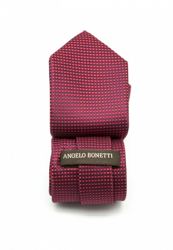Галстук Angelo Bonetti цвет бордовый  Фото 3