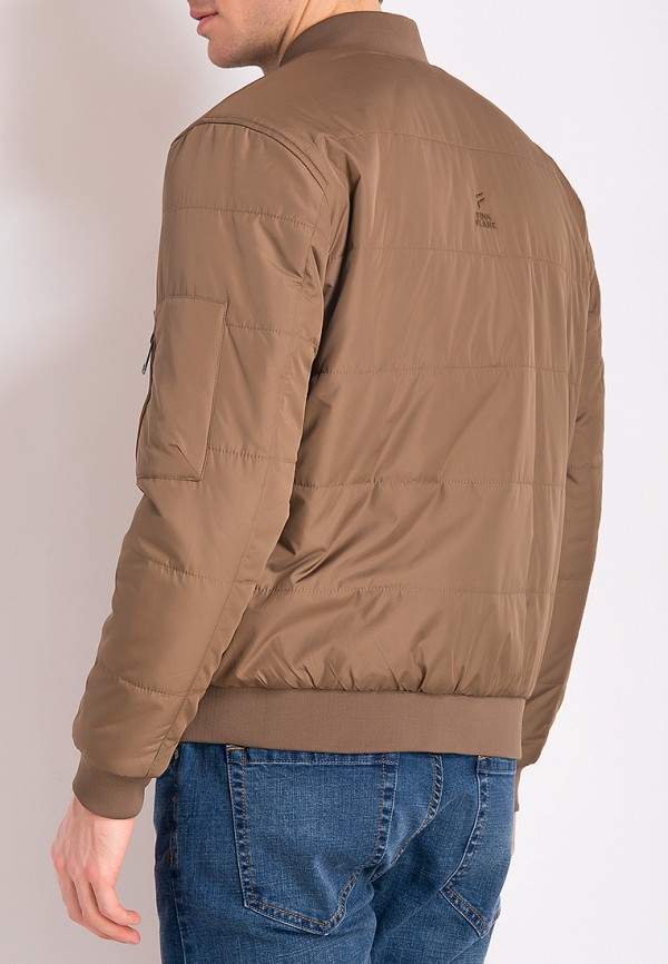Куртка утепленная Finn Flare цвет коричневый  Фото 3