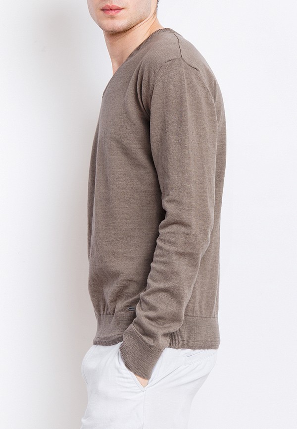 Пуловер Finn Flare цвет коричневый  Фото 4
