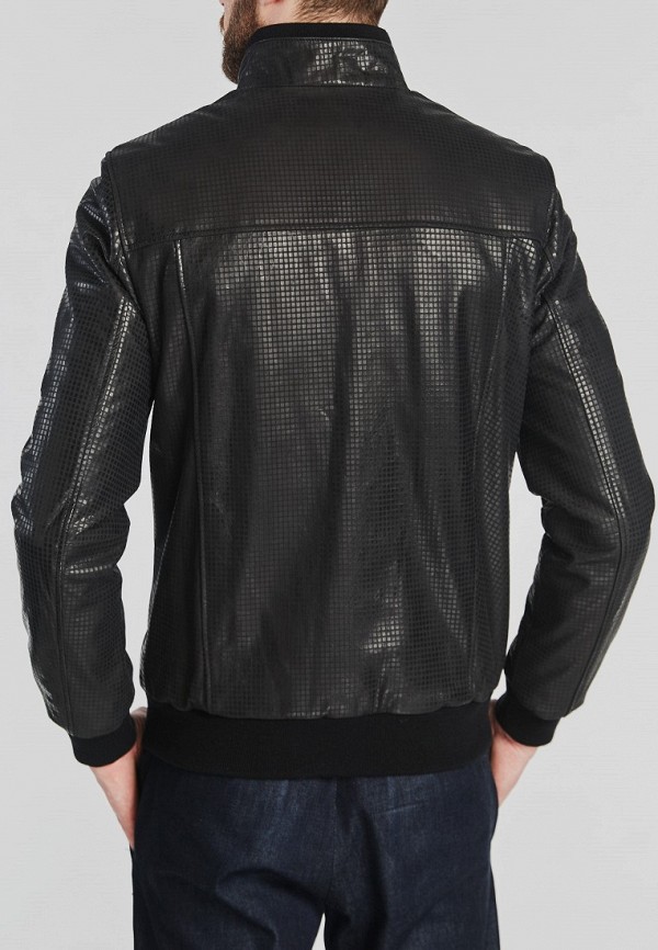 Куртка кожаная Mondial цвет черный  Фото 3
