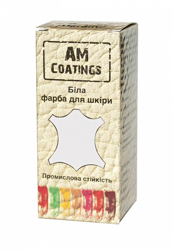 

Краска для гладкой кожи AM Coatings, Белый