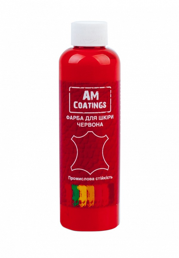 

Краска для гладкой кожи AM Coatings, Красный