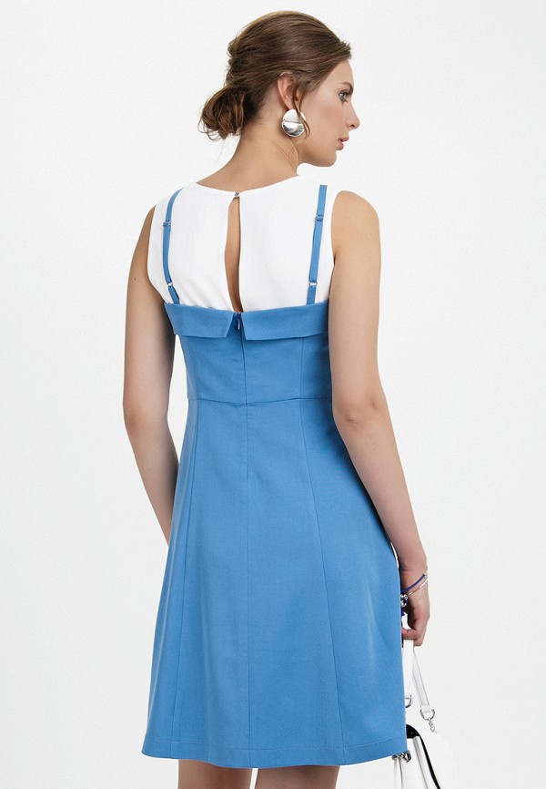 Платье Audrey Right цвет голубой  Фото 3