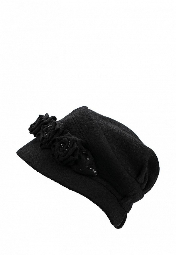 Шляпа Miss sherona цвет черный 
