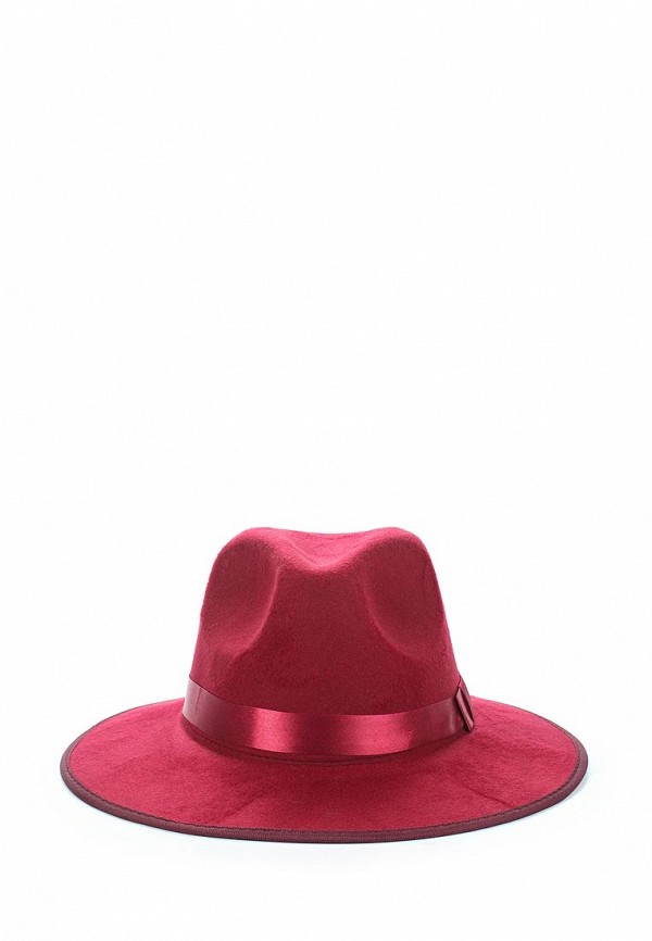 Шляпа Kira Mesyats цвет бордовый 