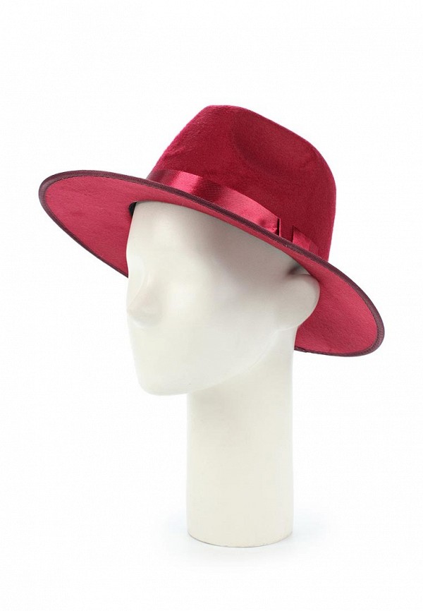 Шляпа Kira Mesyats цвет бордовый  Фото 2