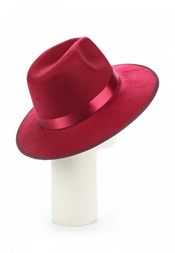 Шляпа Kira Mesyats цвет бордовый  Фото 3