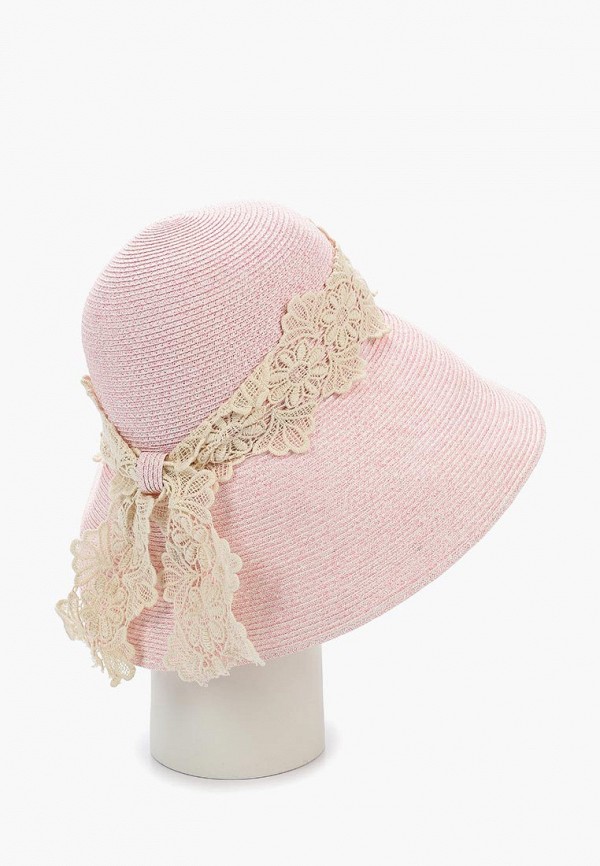 Шляпа Moltini цвет розовый  Фото 3