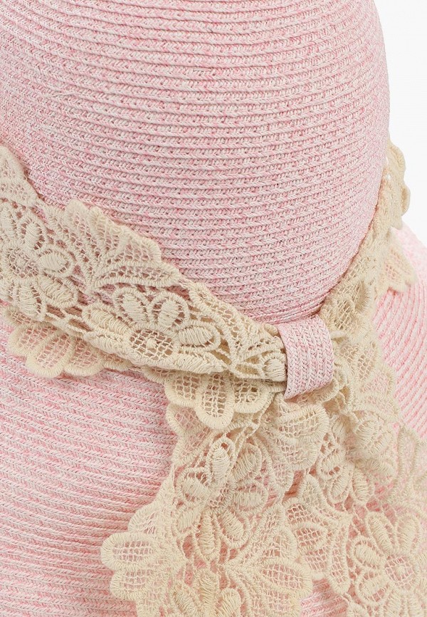 Шляпа Moltini цвет розовый  Фото 4