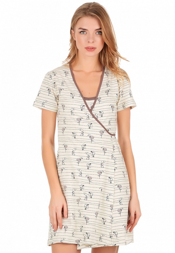

Халат домашний Barwa garments, Бежевый